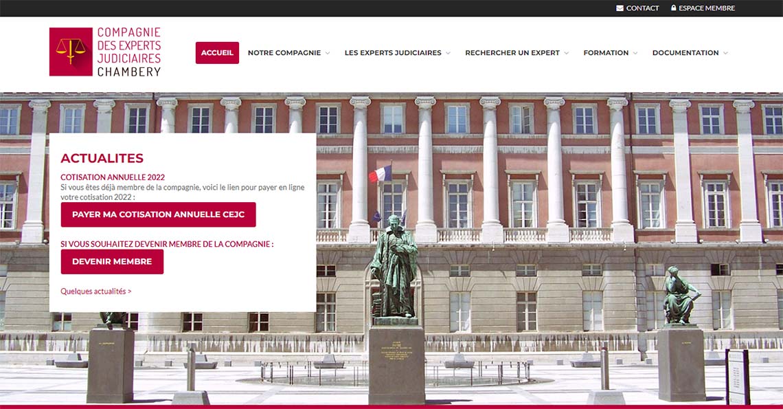 Annuaire des experts de justice de Chambéry